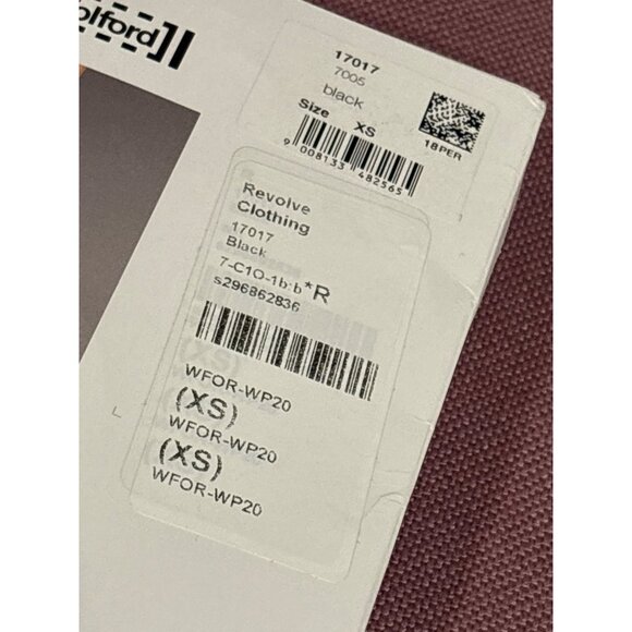 Wolford Velvet 66 Leggings in Black XSmall New Womens Tights Nylons Pantyhose - Picture 6 of 12